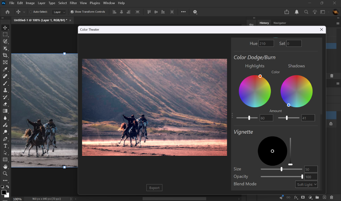 Color Theater for Photoshop